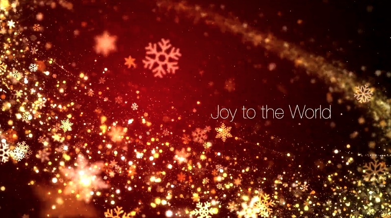 Joy to the World virtual choir video